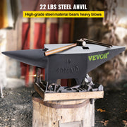 Bild in Galerie-Viewer laden, Amocart 10-60Kg Steel Single Round Horn Anvil Steel Block Blacksmith Bench Tool Jewelry Making Manual Equipment for Metalsmiths

