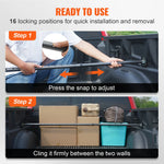 SucceBuy Cargo Bar Truck Bed Bar Adjustable from 40"-73" Heavy-duty Steel Cargo Stabilizer Bar with 220 lbs Capacity for Pickup