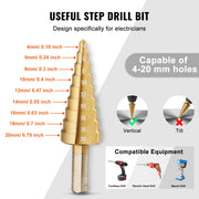 Bild in Galerie-Viewer laden, Amocart 15Ton Hydraulic Knockout Punch Driver Kit 1/2"-4" 10 Dies Carbon Steel Sheet Hole Opener Repair Tool Manuel Hole Digger
