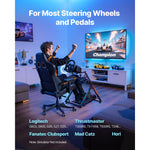 SucceBuy Racing Wheel Stand Adjustable Simulator Stand for Thrustmaster T300RS TX F458 T500RS T3PA-PRO(F1/GT) Gaming Cockpit