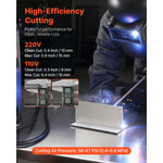 SucceBuy 3/5-in-1 110/220 V Plasma Cutter Welder Combo - CUT/TIG/MMA 50A Non-Contact Cutting Machine & 200A TIG Stick Welder