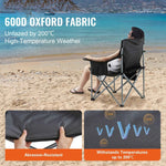 Amocart Outdoor Camping Chair 350lbs High Load Ultralight Folding Chair Portable Beach Hiking Picnic Travel Seat Fishing Tool