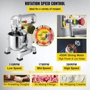 Charger l'image dans la visionneuse de galerie, Amocart 10-30L Electric Dough Machine Stainless Steel Commercial Cream Egg Whisk Mixer Processor Kitchen Food Stand Blender

