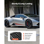 SucceBuy Car Ramps Portable Low Profile Car Service Ramps for Garage Maintenance& Oil Changes Heavy Duty for Low Chassis Vehicle