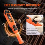 Amocart Pipe Locators 30m Underground P67 Waterproof Pipe Blockage Detector Sewer Wall Scanner Plumbing Tool for Plastic Metal