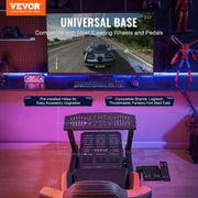 Charger l'image dans la visionneuse de galerie, Amocart Racing Wheel Stand for G923 G920 G29 for Thrustmaster T248P Heavy Duty Steel Driving Simulator Cockpit
