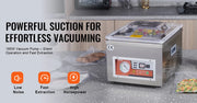 Charger l'image dans la visionneuse de galerie, Amocart Food Vacuum Packing Machine Commercial Chamber Vacuum Sealer DZ-260A Kitchen Meat Packaging Food Saver Sealing Machine
