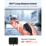 Bild in Galerie-Viewer laden, Amocart 8KW Diesel Air Heater 12V Diesel Heater with Remote Control 10L Fuel Tank Diesel Parking Heater for RV Trailer Camper
