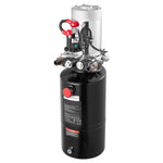 SucceBuy Hydraulic Power Unit 3200 PSI Max Relief Pressure & 0.91GPM Flow Rate with Metal Reservoir for Dump Trailer Car Lifting