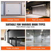 Charger l'image dans la visionneuse de galerie, Amocart 3m 4.8m 6m Garage Door Seals Bottom Rubber U Shape +O Ring Garage Door Weather Stripping Universal Weatherproof Rubber
