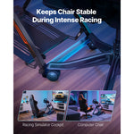 SucceBuy Racing Wheel Stand Adjustable Simulator Stand for Thrustmaster T300RS TX F458 T500RS T3PA-PRO(F1/GT) Gaming Cockpit