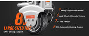 Bild in Galerie-Viewer laden, Amocart 5000lbs Electric Trailer Dolly 12V Trailer Jockey Wheel with 22 ft/min Speed &amp; Adjustable Height for Moving Caravan
