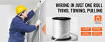Amocart Polyester Pull Tape Mule Flat Rope Printed Webbing Cable Pulling Tape for Packaging Gardening Electrical Conduit Work