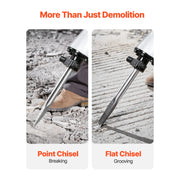 Charger l'image dans la visionneuse de galerie, Amocart Demolition Jack Hammer 2800 W Powerful Electric Jackhammer 1200 BPM Concrete Breaker with Carrying Case Gloves
