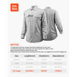 SucceBuy Flame Resistant Welding Jacket 7oz. FR Shirts for Men Machine Washable Cotton Heat-Resistant Welding Shirt - XL Size