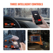 Charger l'image dans la visionneuse de galerie, Amocart 8KW Diesel Heater 12V/24V All in One Diesel Air Heater with Bluetooth and CO Alarm Portable Diesel Heater for Vehicle
