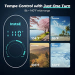 14KW Tankless Water Heater Electric 240V Instant Hot Boiler for Whole House