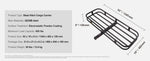 Amocart 47/53/60 in Hitch Cargo Carrier 400/500lb Capacity Trailer Hitch Mount Aluminum Cargo Basket for Truck Pickup Camping