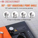 TAO Amocart Drill Bits Sharpener MR-13A MR-13B MR-20G Mill Grinder Portable Sharpening Machine with 18/11 Collets For Workshop