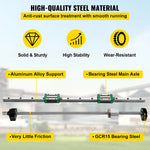 SucceBuy Linear Guide Rail 2PCS Linear Rail+1Pcs RM1605-1000mm/1500mm Ballscrew BF12/BK12 Kit for DIY CNC Routers Lathes Mills