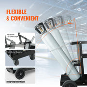 Charger l'image dans la visionneuse de galerie, Amocart Welding Cart 2-Tier 4 Drawers Welder Cart with 360° Swivel Wheels Heavy Duty Rolling Welder Cart for Mig Plasma Cutter
