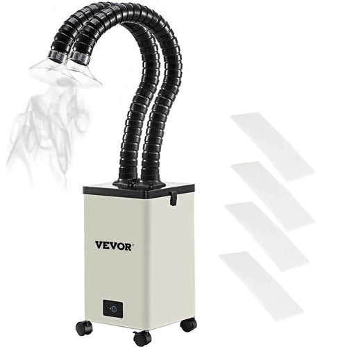 Amocart 80W 150W Fume Extractor Pure Air Purifier 3 Stage Filters 3 Speed Solder iron Harmful Smoke Absorber for Welding Repair