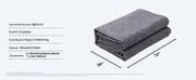 Bild in Galerie-Viewer laden, Amocart 12/24Packs Moving Blanket Recycled Cotton Heavy Duty Packing Shipping Mover Pads for Protect Furniture Floor Appliances
