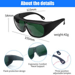 Laser Protection  laser glasses 10600nm OD6 UV400 532nm 808nm 1064nm Laser Safety Glasses IPL glases Laser Protective glasses