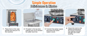 Charger l'image dans la visionneuse de galerie, Amocart Shawarma Grill Machine 13lbs Chicken Shawarma Cooker Machine Electric Vertical Broiler Gyro Rotisserie Oven Doner Kebab
