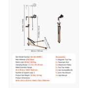 Load image into Gallery viewer, Amocart Bike Repair Stand 66/85/88/110lb Heavy-duty Bicycle Work Stand Foldable Bicycle Maintenance Rack for Mountain&amp;Road Bike

