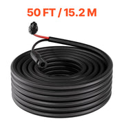 Charger l'image dans la visionneuse de galerie, Amocart 30FT/50FT/100FT Solar Panel Extension Cable with Flame Retardant Protective Sleeving Female and Male Connectors for RV
