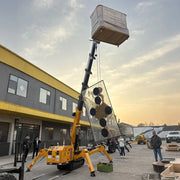 Load image into Gallery viewer, Customized Crawler Telescopic Boom Spider Crane with Hydraulic Remote Control，with Long Arm Fly Jib

