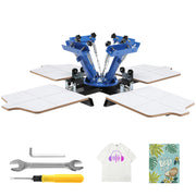 Charger l'image dans la visionneuse de galerie, Amocart Screen Printing Machine 360° Rotable Silk Screen Printing Press 54x45cm Screen Printing Press Adjustable Tension
