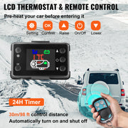 Bild in Galerie-Viewer laden, Amocart 5KW Air Diesel Heater 12V Diesel Parking Heater LCD Switch Diesel Heater Muffler for RV Motorhome Trailer Trucks Boats
