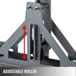 Amocart Manual Tube Roller Bender 1-1/2in For Mild Steel Cooper Adjustable Manual Square Rectangular Tube Bending Rolling Tool