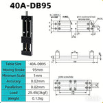 High Precision Manual Slide Table - 1D/2D X-Axis Linear Screw Displacement Stage for Experiments