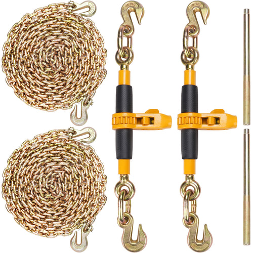 SucceBuy 2PCS Ratchet Chain Binder 3/8
