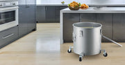 Bild in Galerie-Viewer laden, Amocart 8/10/16 Gallon Fryer Grease Bucket Oil Disposal Caddy with Caster Base Rust-Proof Coating Oil Transport Container w/Lid
