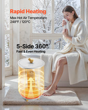 Charger l'image dans la visionneuse de galerie, Amocart Towel Warmer Bucket 20L Heated Towel Warmer w/ LED Light Auto Shut off &amp; Temperature Setting Large Blanket Warmers SPA
