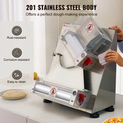 Load image into Gallery viewer, Amocart Pizza Dough Roller Sheeter Stainless Steel Adjustable Thickness Dough Machine for Pasta Maker Equipment
