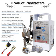 Load image into Gallery viewer, Multifunctional Soldiering Machine Semi-Automatic Soldering Station Precision USB Spot Welding DC Plug Soldering LED Light Power
