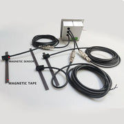 Load image into Gallery viewer, 3 Axis LCD DRO Magnetic Linear Displacement Scale Sensor for CNC Machine Tooling Metal Digital Display Measuring Device
