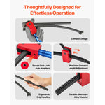 SucceBuy Dirt Bike Tire Changing Tool Kit Fits for Motocross Enduro 16 inch-21 inch Wheels with 2 Irons and Protective Sleeves