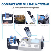 Load image into Gallery viewer, WEP 927-II 2 Helping Hands Electric Soldering Iron Station Digital Display 60W Soldering iron Kit Temperature Adjust Welding Too
