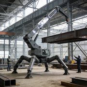 Load image into Gallery viewer, Customized Crawler Telescopic Boom Spider Crane with Hydraulic Remote Control，with Long Arm Fly Jib
