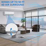 18000 Btu Mini Split Ac/Heating System, 19 SEER2 230V Inverter Wall-Mounted Ductless AC Unit Cools Rooms Up to 1250, Custom