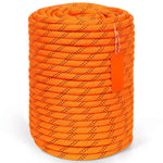 SucceBuy 220ft Dual-Weave Polyester Rope 48-Strand Outdoor Accessories Emergency Cord for Camping Swinging Rappelling Rescue