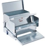 Charger l'image dans la visionneuse de galerie, Amocart Automatic Chicken Feeder 25 lbs Capacity Feeds 10 Chickens up to 11 Days Galvanized Steel Poultry Feeder
