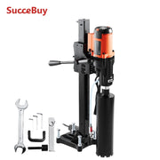 Bild in Galerie-Viewer laden, SucceBuy 3200W 750RPM Wet/Dry Diamond Core Drill Machine Concrete Drill Rig Stand Industrial Wet Electric Core Drilling Machine
