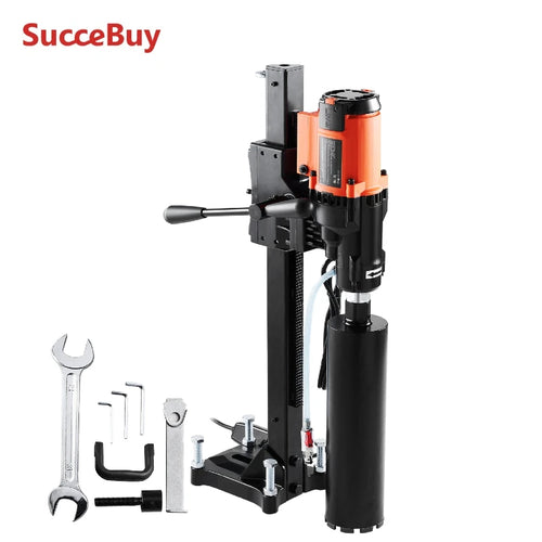 Amocart 3200W 750RPM Wet/Dry Diamond Core Drill Machine Concrete Drill Rig Stand Industrial Wet Electric Core Drilling Machine